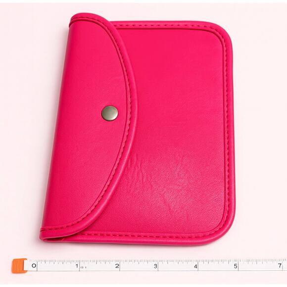 🤠 NWOT Leather Wallet : Wrangler Montana West Hot Pink Clutch Vintage Women - Picture 6 of 6